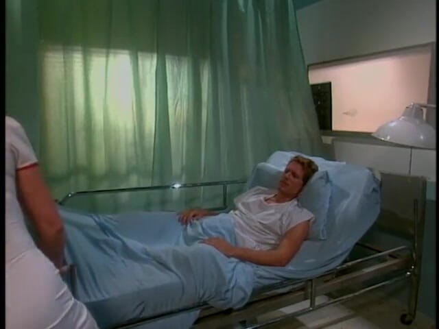 Pussy starving Nurses: Hung patient pounds brunette nurse doggy style at the hospital