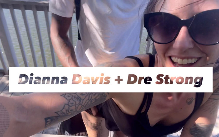 Dianna Davis: Branca menina deixá-lo deslizar bbc no parque