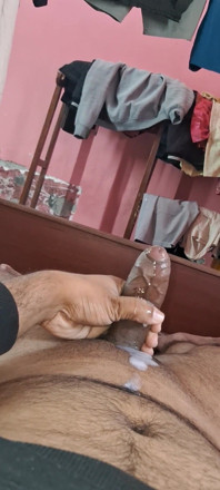 The Young Boy From the Village Was Fucking His Big Fat Cock with His Hand, and Dropped the Metal on His Stomach.