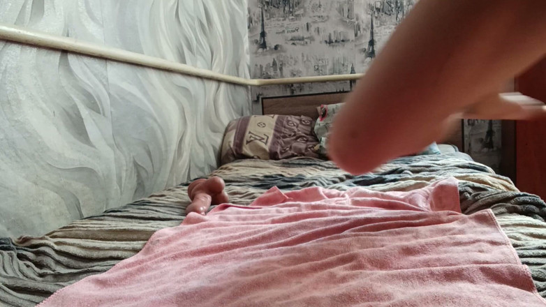 DirtyLubov: Dildo Pussy Masturbation of a Brunette