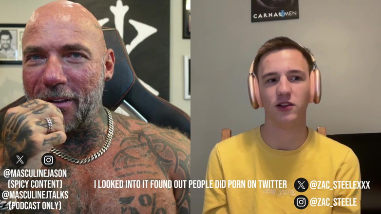 Raw and Uncensored with Masculine Jason: Porn Star Confessions - Zac Steele Episode 190