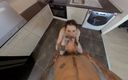 Sassy tiff: Zoe foxxy scopata in cucina