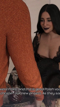 The Three Panels: Hotwife Is Modeling for Old Man While Her Cuckold Hubby Is Watching - Episode 5