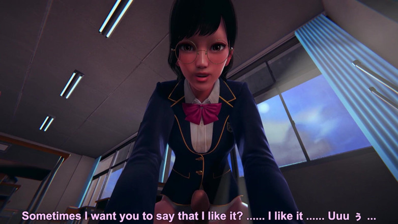 Waifu club 3D: DVAはあなたのコックPOVに乗る
