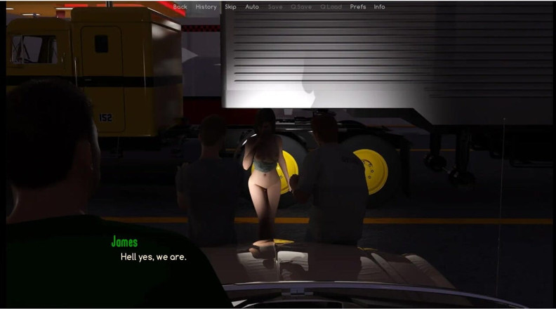 XXX Games Bunk: Ein lebenswertes leben cuckold-ehefrau fickt mit trucker auf der straße