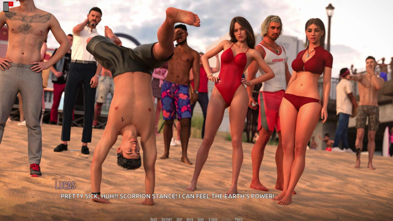 3D Cartoon Porn: ドミノスビーチ18:トライアウトラウンド1-2(SFW)