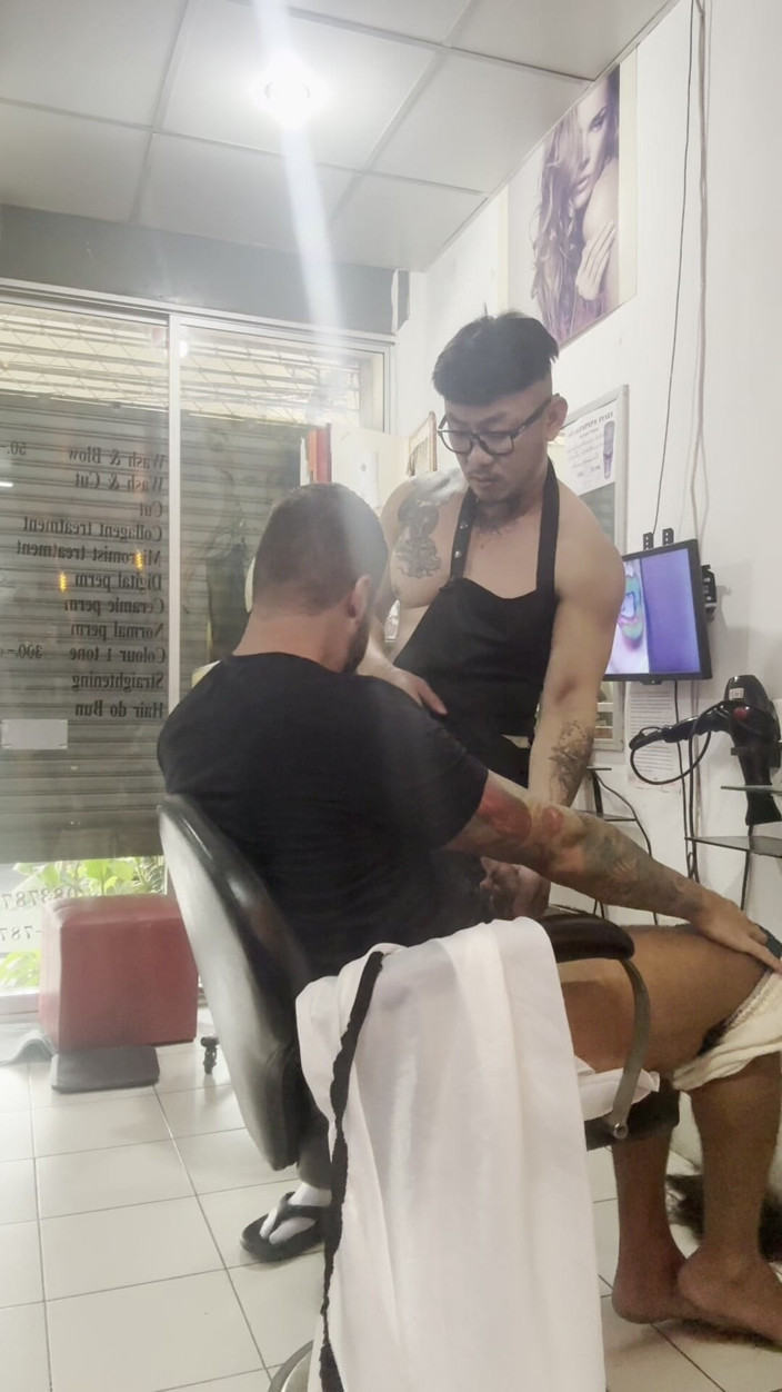 Anton Brazil: Fucked by a Barber