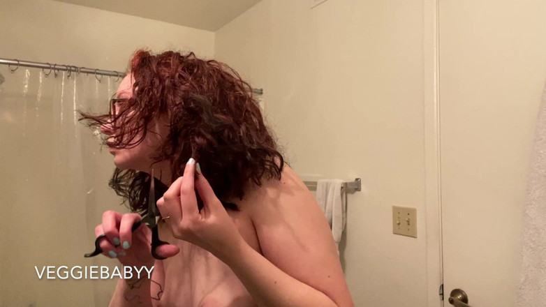 Veggiebabyy: Cortando 6 pulgadas de cabello desnudo