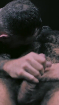 Bearfilms Bearded Gay Marc Giacomo Takes Atlas Grant Hard Cock After Oral