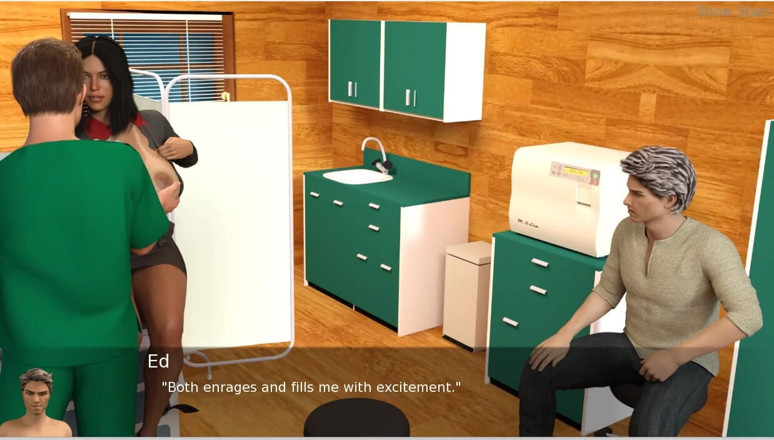 XXX Games Bunk: Projekt Hotwife - Veselá návštěva lékaře a doktor muž drží její...