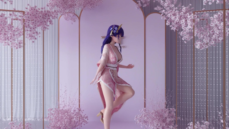 MikuMotion: Genshin Impact; (Tanah tempat yang murni) tempat yang tidak mungkin dipuasin....