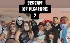 Grosse orgie d’Halloween 9 dans une barre lévreuse (anal et humide)