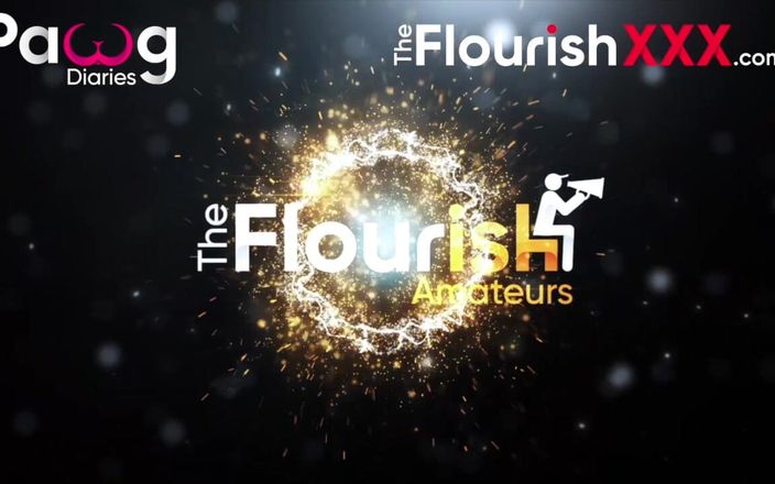 The Flourish Entertainment: Ateşli evli kadın Char&amp;#039;ın grup seks partisi ve büyük kirazlı çifte...