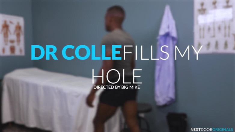 Next Door Studios: Dr. Colle Cante barebacks sexy ebony patient  - NextDoorStudios