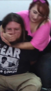 Hand Gagged by the Girl Next Door!