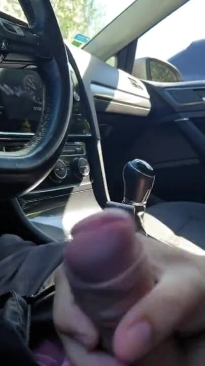Dickflasher: Masturbation in a uber car