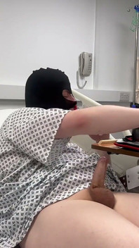 Nurse Ruby's Sounding Exam - Sizing up Her Patient's Tiny Urethra