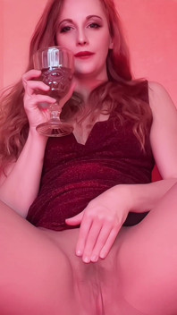 My Long Legs & Wet Pussy Through Nylons on Our Date Night