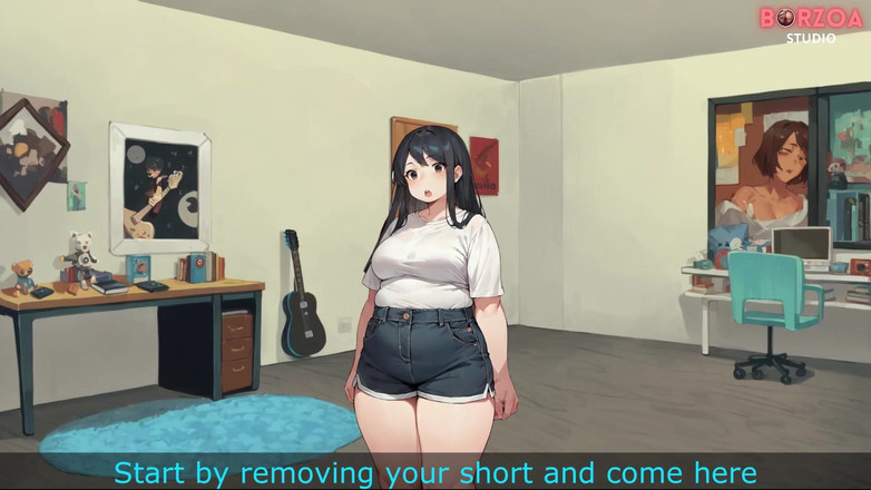 Borzoa: La mia sorellastra mi ha sorpreso a masturbarmi mi ha...