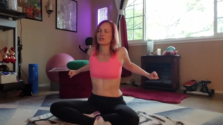Aurora Willows: Simple Anger and tension work out. Release your tight shoulders....