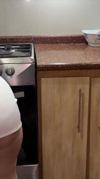 Big Ass Latina Maid Is a Whore to the Owner of the House.