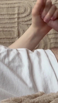 A Guy Fucks His Wet Hand with His Cock