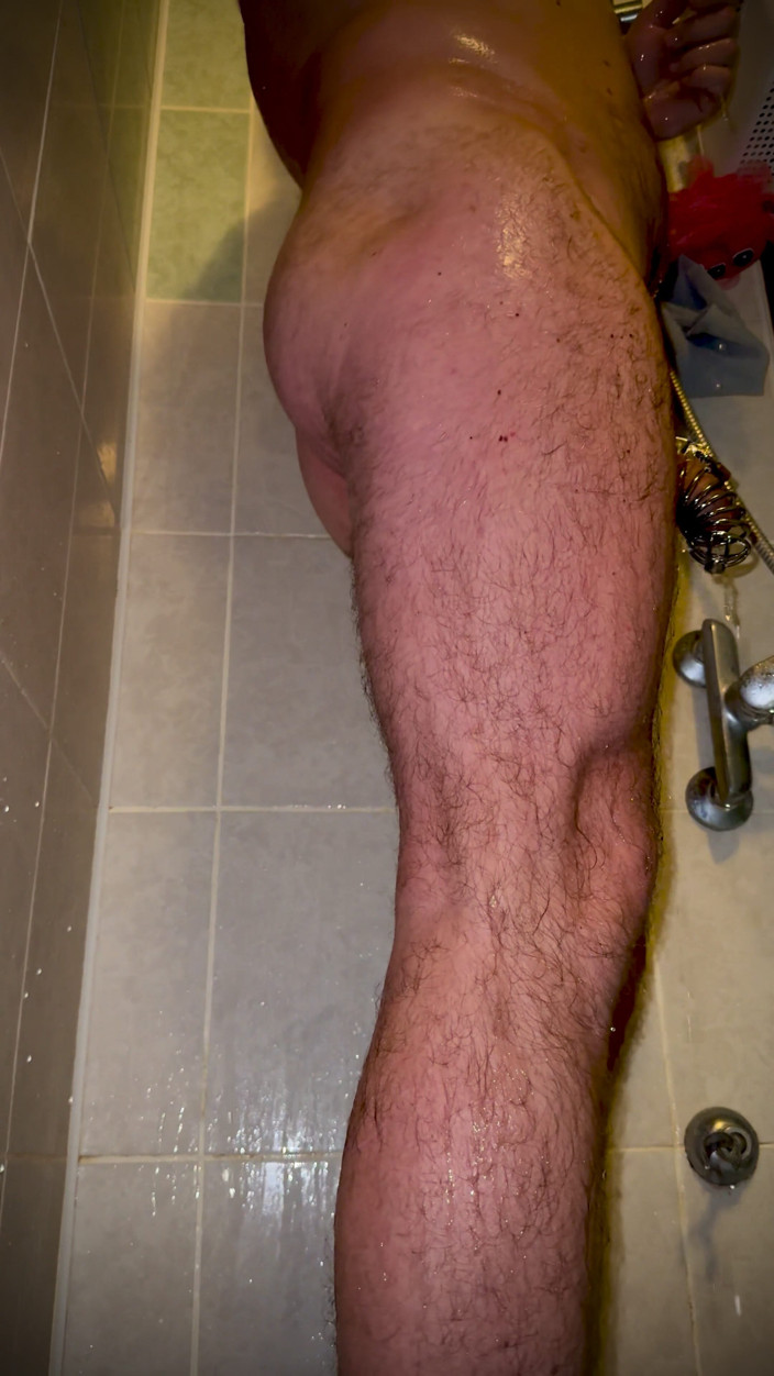 White Ukrainian Dick: ¡me Lavo En La Ducha Con Un Cinturón De Fidelidad...