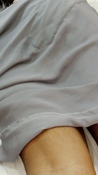 Tiener babysitter betrapt op heterdaad met papa