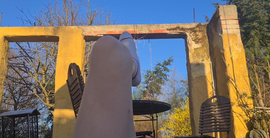 Working Out Outside in My Sweaty Socks and Stuff! Will Post More Soon... (Prettyboi2000x)