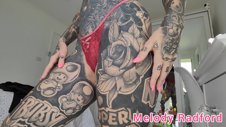 Melody Radford: Zrzavá zkouška spodního prádla Melody Radford Onlyfans