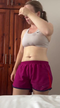 Heet, zweterige workout in de slaapkamer