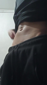 Young Guy with a Big Cock