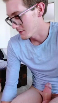 Stepmom walked in while my tiny stepsister was sucking my cock