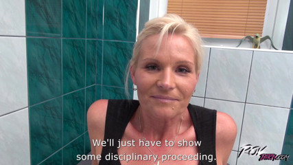 POV Bitch: Hot MILF provokes a guy with short skirt and maid...