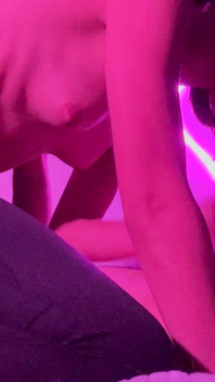 Blowjob in Sexy Black Yoga Pants with Facial
