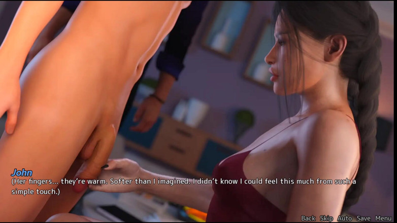 Sex anime taboo: Seducându-mi vecina sexy în fața soțului ei