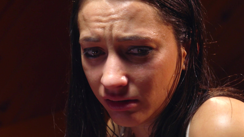 Rebecca Vanguard: Slave girl has her pussy opened wide - full video