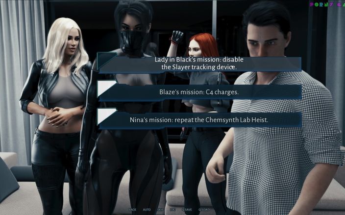 Porny Games: Cybernetic Svádění od 1thousand - Trojka na Wharehouse 22