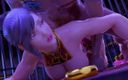 Velvixian 3D: Chun Li překvapené anální šukání