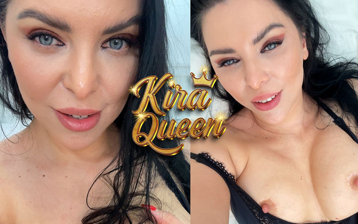 Kira Queen: Kira Queen乞求你把你的鸡巴放在她的乳房之间！