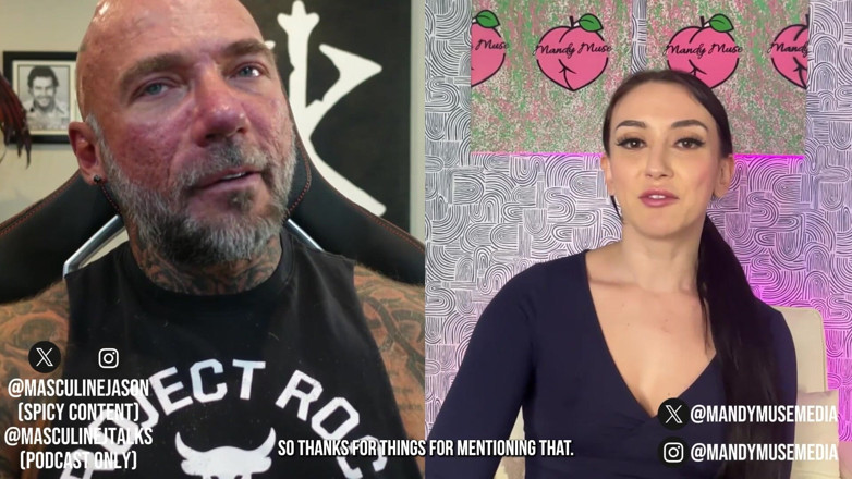 Raw and Uncensored with Masculine Jason: Porn Star Confessions - Mandy Muse (ตอนที่ 191)