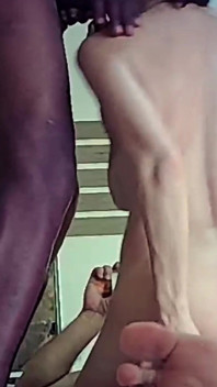 Cheating Wife Slut Double Teamed by BBC and Husband Part 6