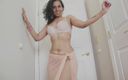 Horny Lily: Indian girl doing erotic dancing &amp;amp; then riding a big dildo