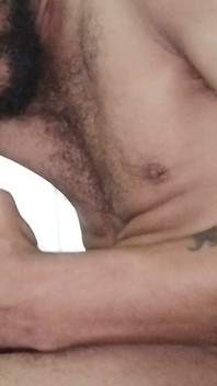 Handjob and Self-sucking