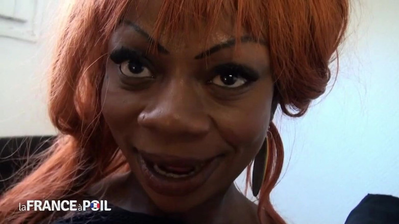 French BDSM: Ebony MILF Fucks Voyeur From the Park