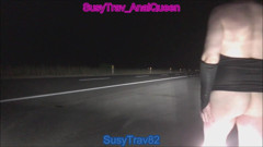 Outdoor Brunette Striptease Slutwalk thumbnail