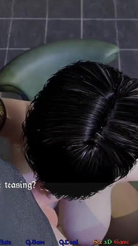 Rambut gelap pendek Emo