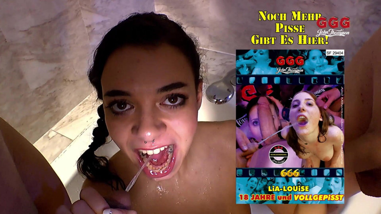 GGG John Thompson Classic Retro: Ggg - Piss Slut Swallows Multiple Loads in the Bathtub