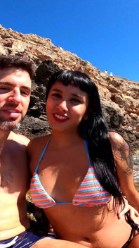 Argentinian slut gets picked up and fucked in outdoor