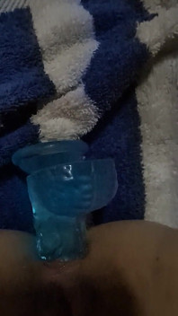 Ny Dildo Anal Knulla MILF GILF Solo Hemlagad Spruta